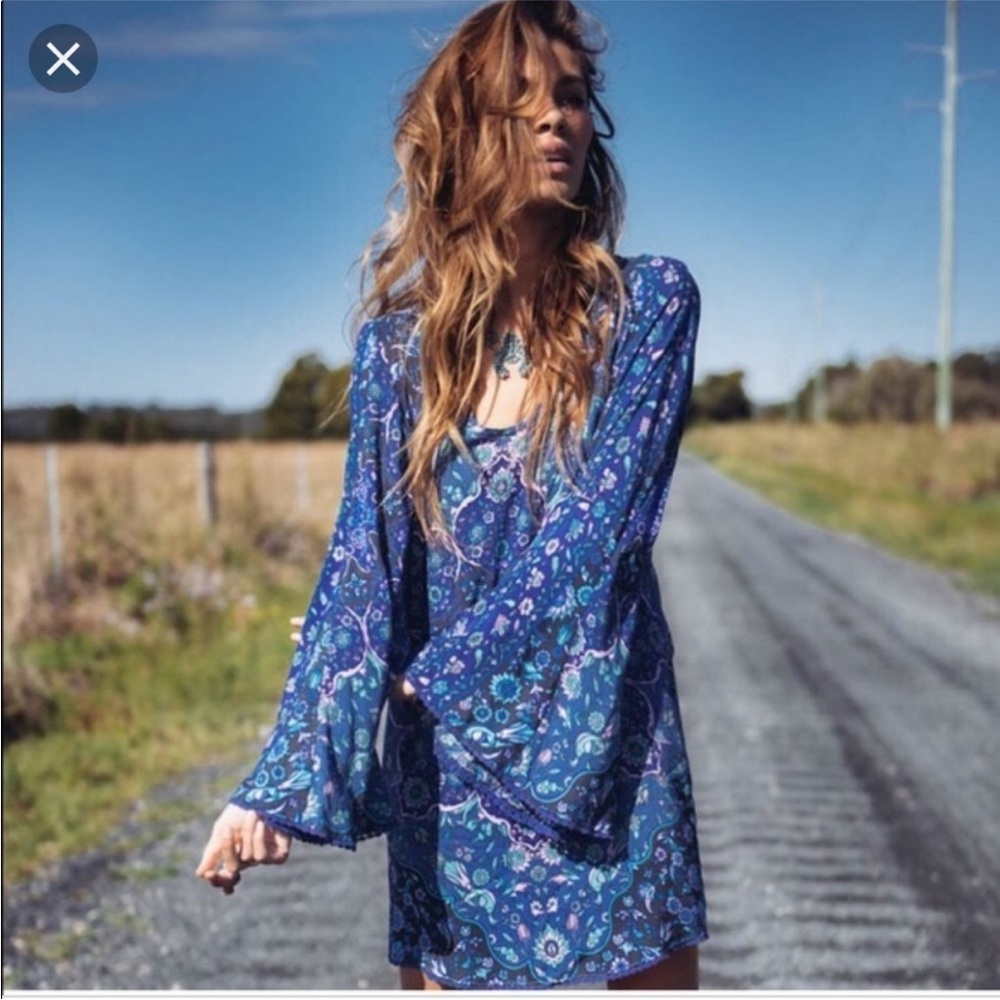 Spell kiss the sky mini dress